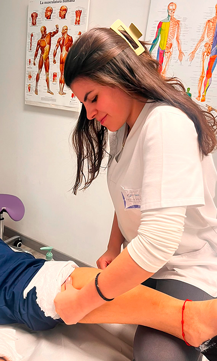 Paula fisioterapeuta Albacete