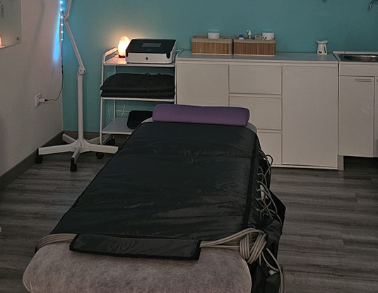 Sala de tratamiento fisioterapia Albacete